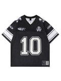 Black 1969 B-Star #10 Mesh Jersey Tee