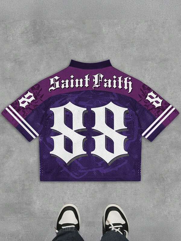 Saint Faith 88 Mesh Jersey Tee