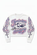 Slymbolism Artistry Eternity Crop Sweatshirt