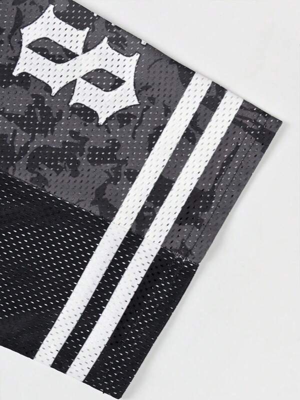 Saint Faith 88 Mesh Jersey Tee Black