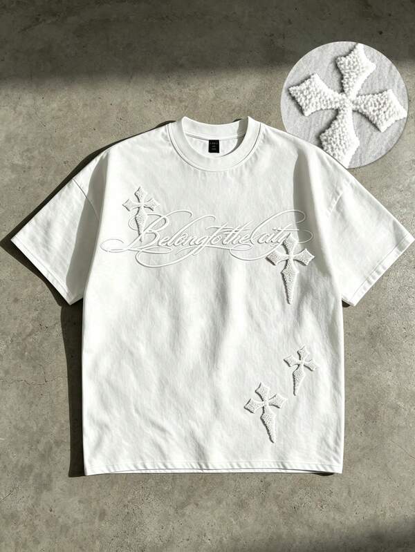 Belong to the City Embroidered Tee