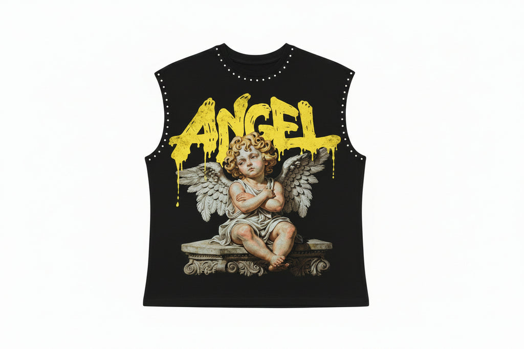 Angel Drip Pearl Tank Top