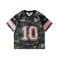 Camo Pink #10 Mesh Jersey Tee