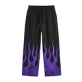 VIOLET BLAZE — Flame Wide-Leg Pants