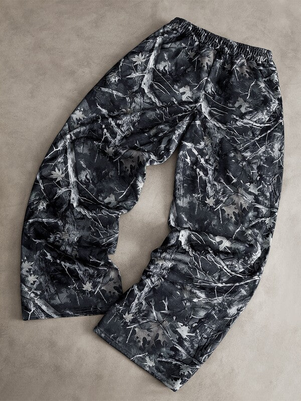PINK WILDLAND — Camo Tribal Pants