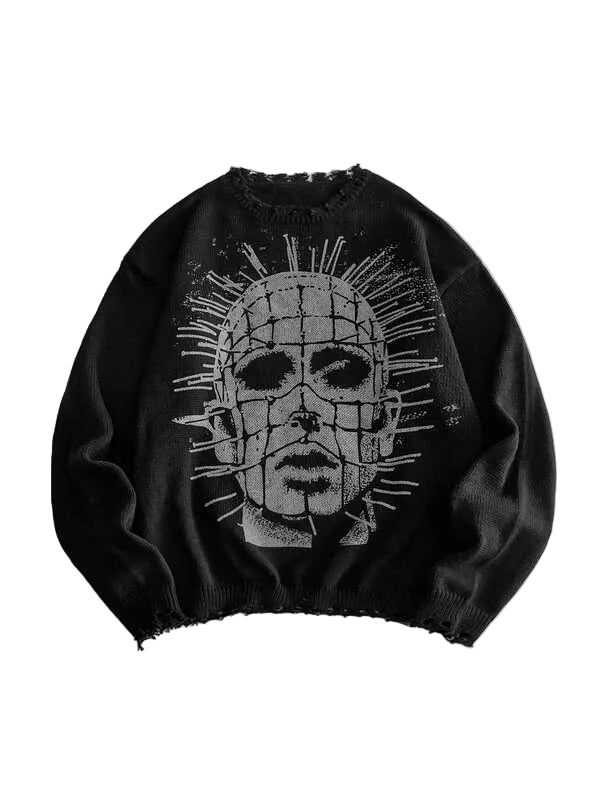 VOID MASK — Horror Knit Sweater