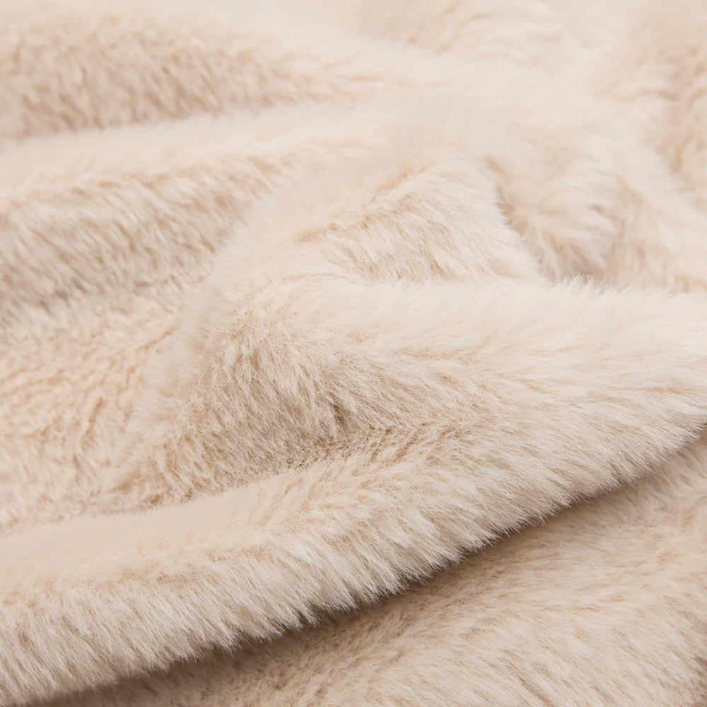 Fur-Lined Technical Bomber Jacket