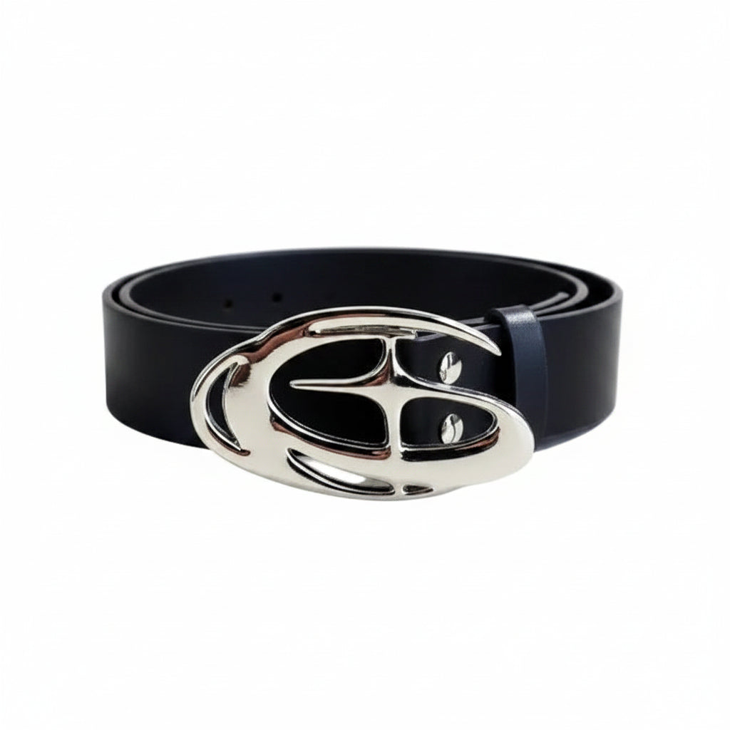 Oval Buckle Belt