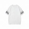 White Flame Sleeve Tee