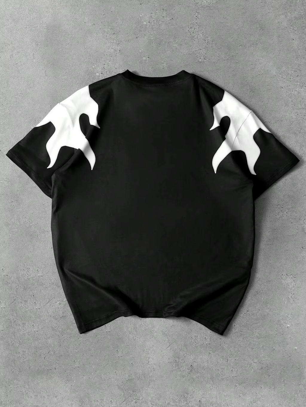 Flame Tee Black & White