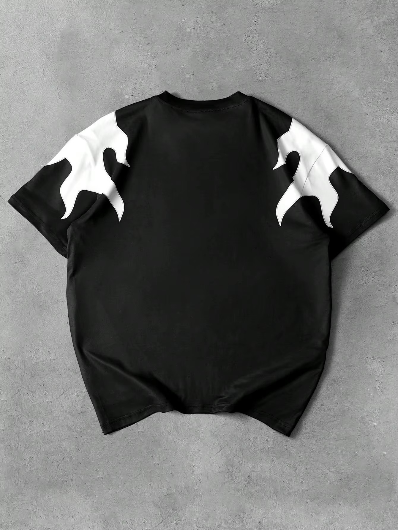 Flame Tee Black & White