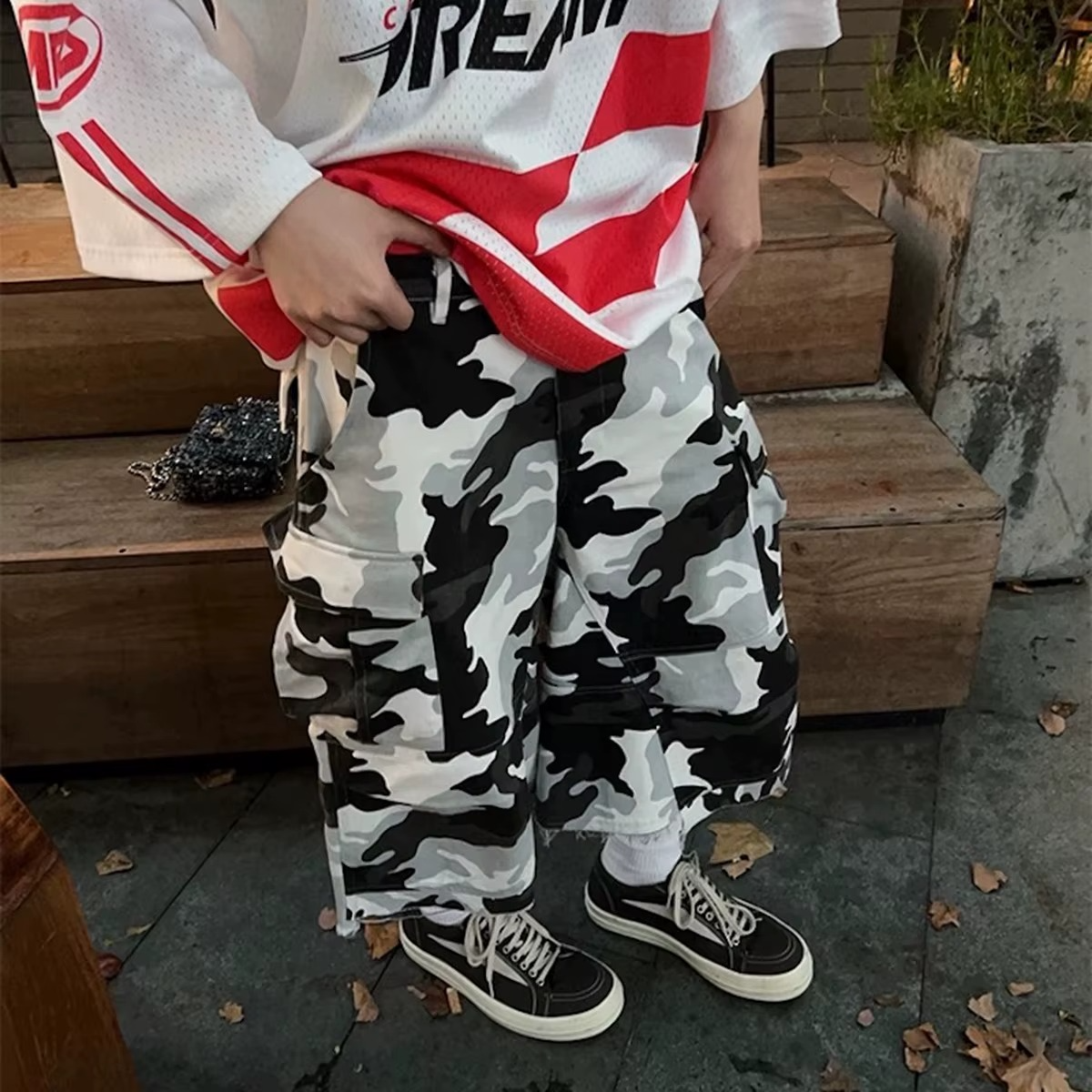 Urban Camo Cargo Shorts