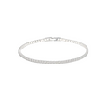 Silver Zirconia Tennis Bracelet