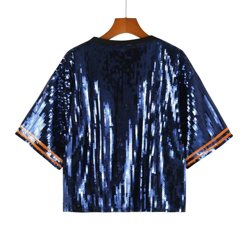 Astros Sequin Tee