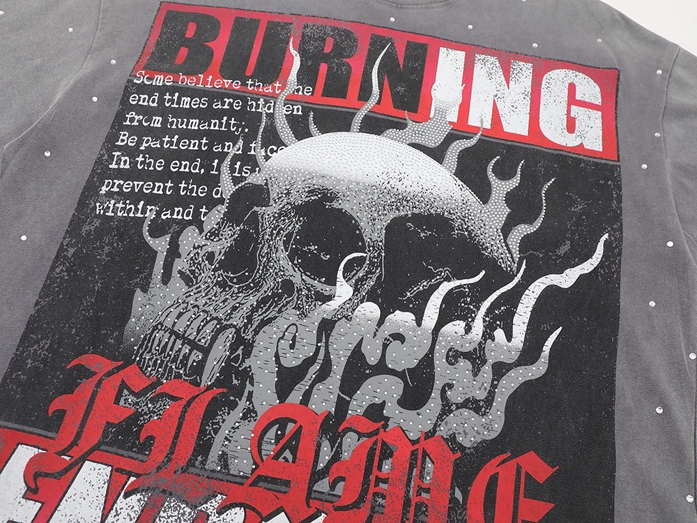 Burning Endures Rhinestone T-Shirt