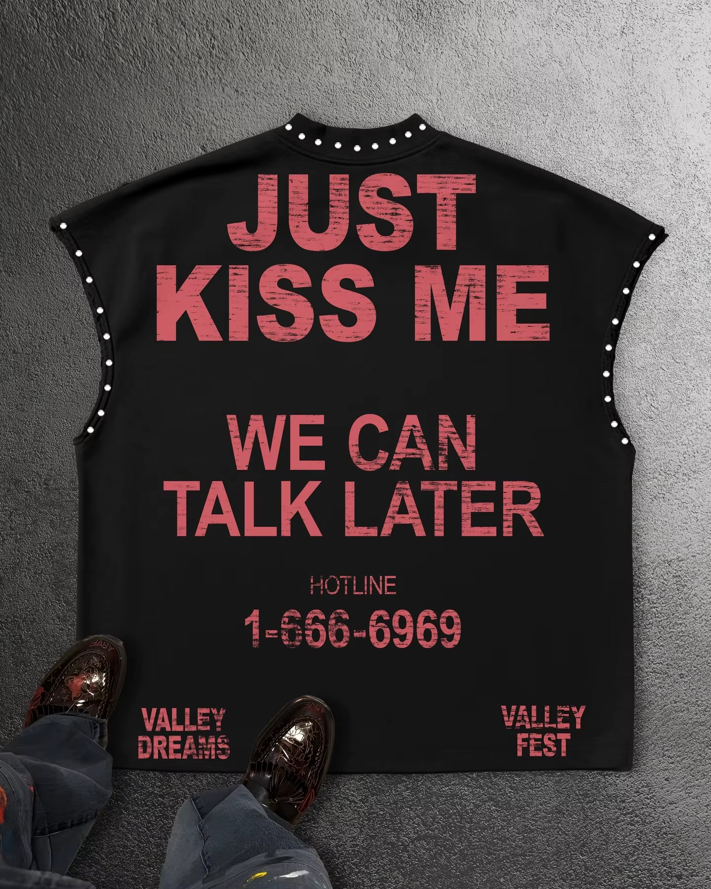 Just Kiss Me Tank Top