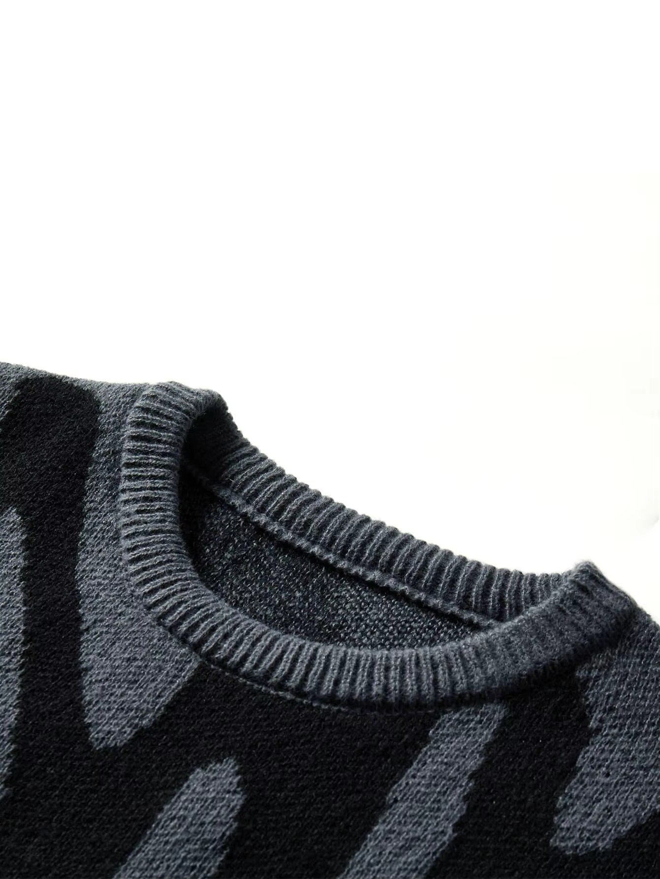 Abstract Knit Sweater