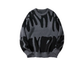 Abstract Knit Sweater