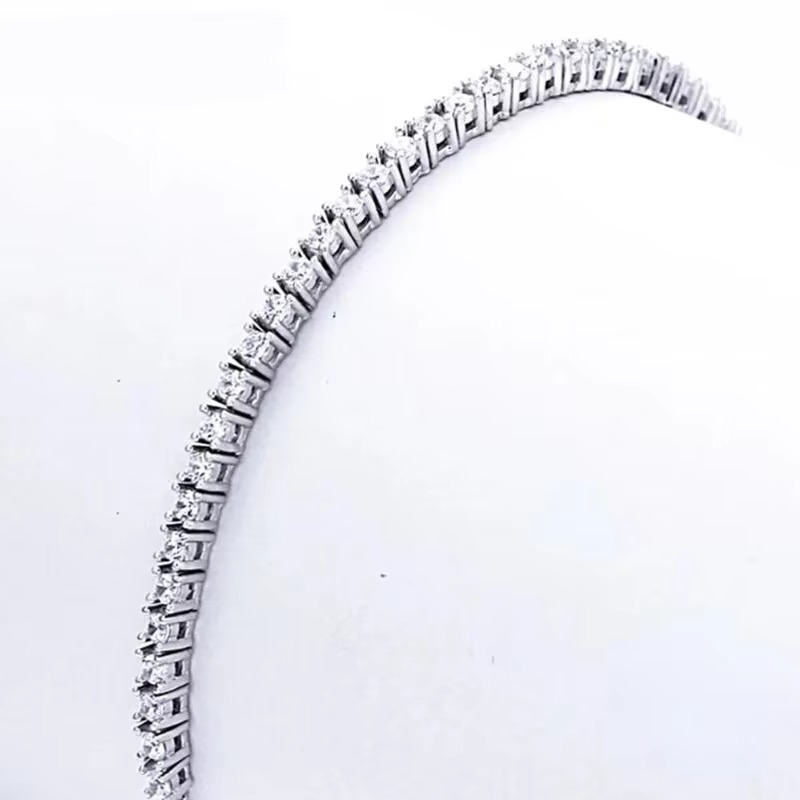 Silver Zirconia Tennis Bracelet