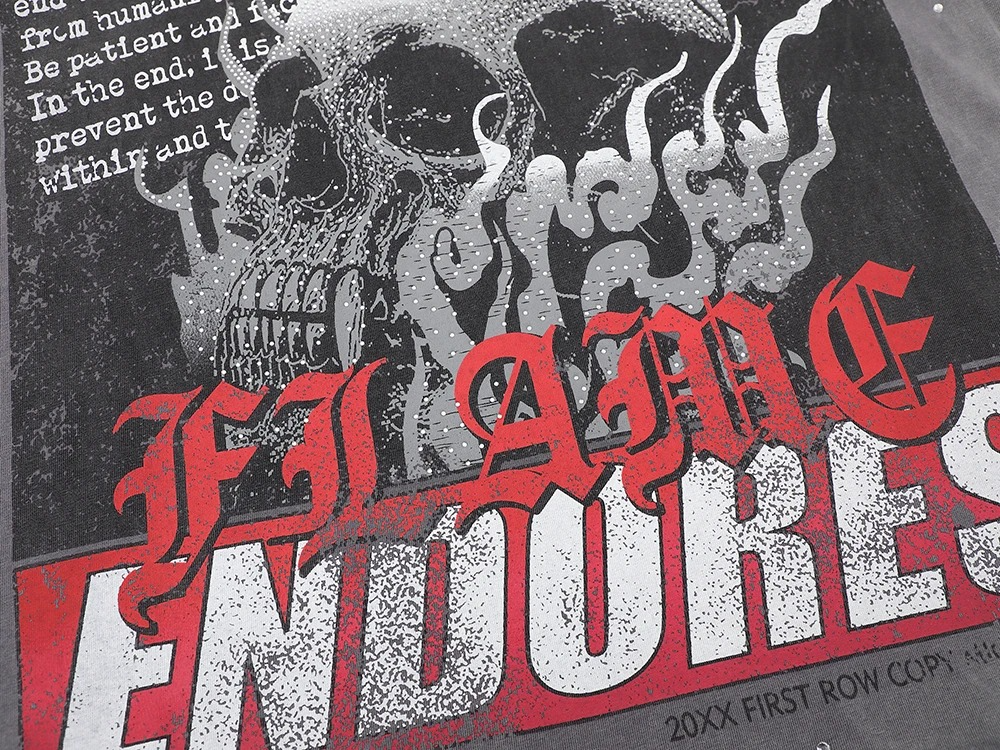 Burning Endures Rhinestone T-Shirt