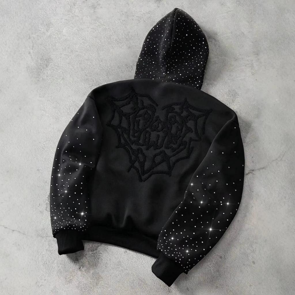 Rhinestone Hoodie