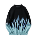 Blue Flame Knit Sweater
