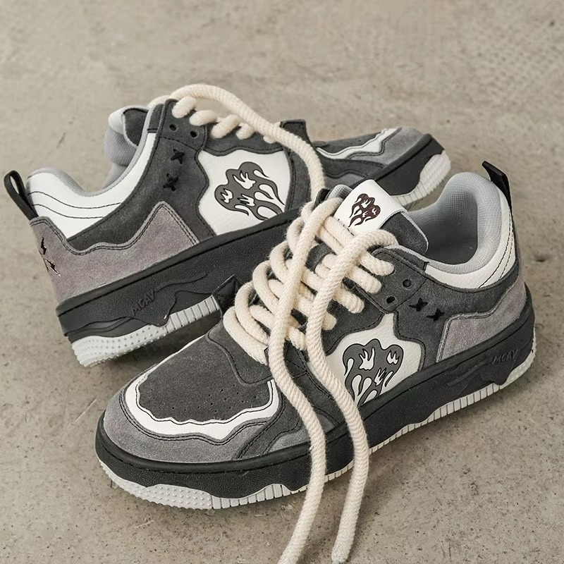 Ghost Flame Sneakers — Grey