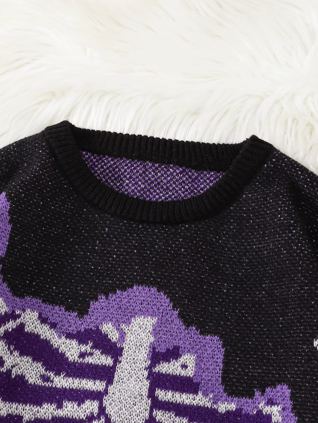 Skeleton Knit Sweater