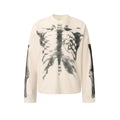 Skeleton X-Ray Knit Longsleeve White