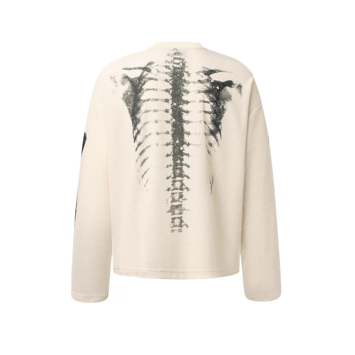 Skeleton X-Ray Knit Longsleeve White