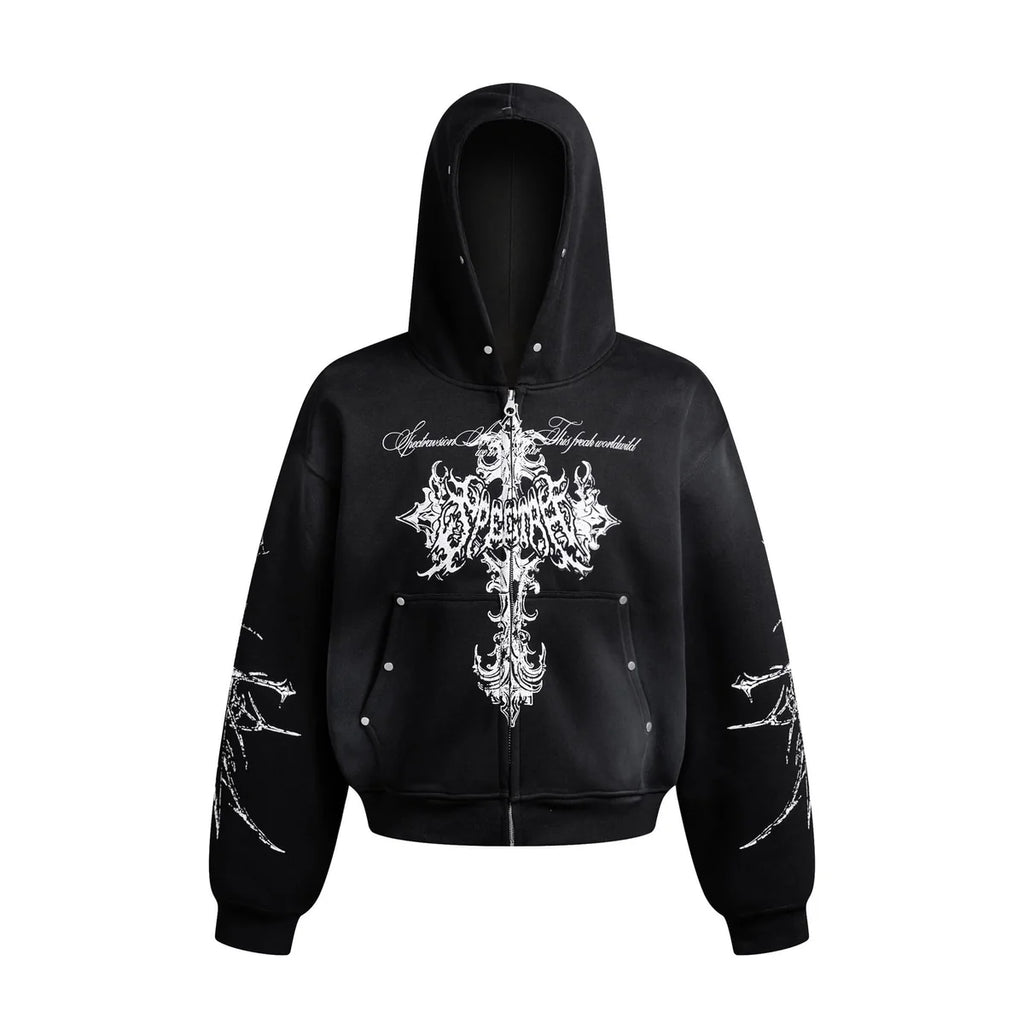 Broken Vow Sword Zip Hoodie