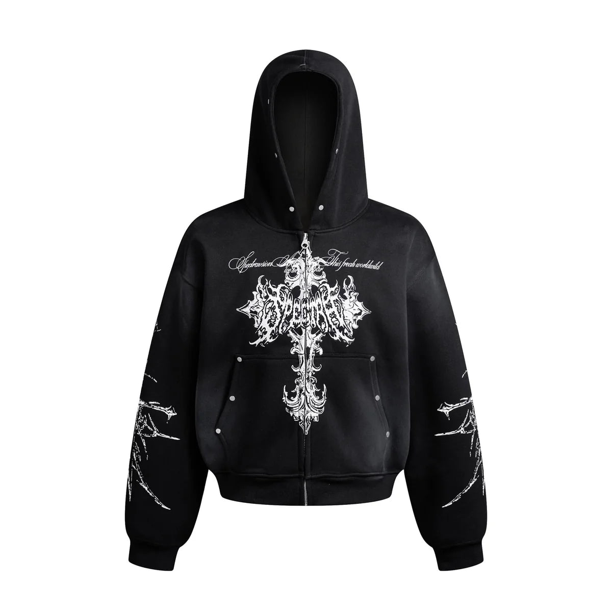 Broken Vow Sword Zip Hoodie