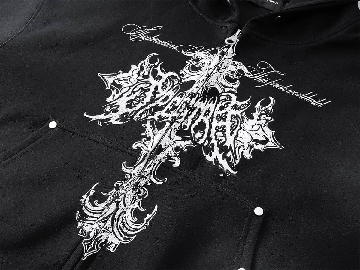 Broken Vow Sword Zip Hoodie