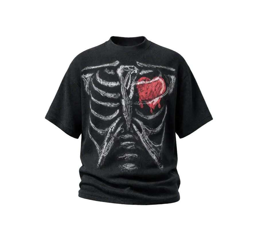 Melted Heart Skeleton Tee