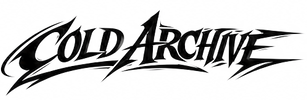 Cold Archive logo compatto nero