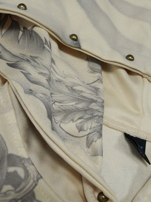 SAINT VEIL — Studded Graphic Hoodie