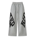 Grey Baggy Sweatpants - Clean Waistband