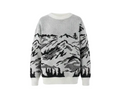 Mountain Jacquard Knit Sweater – sfondo bianco
